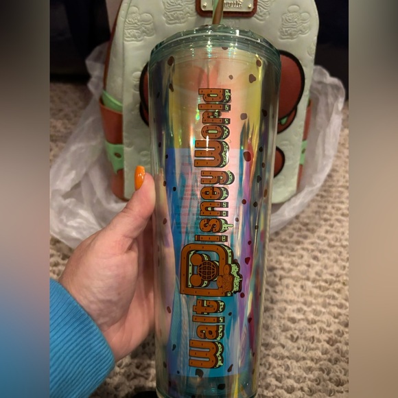 Disney Loungefly Mint Chocolate chip Backpack Set - Picture 9 of 15